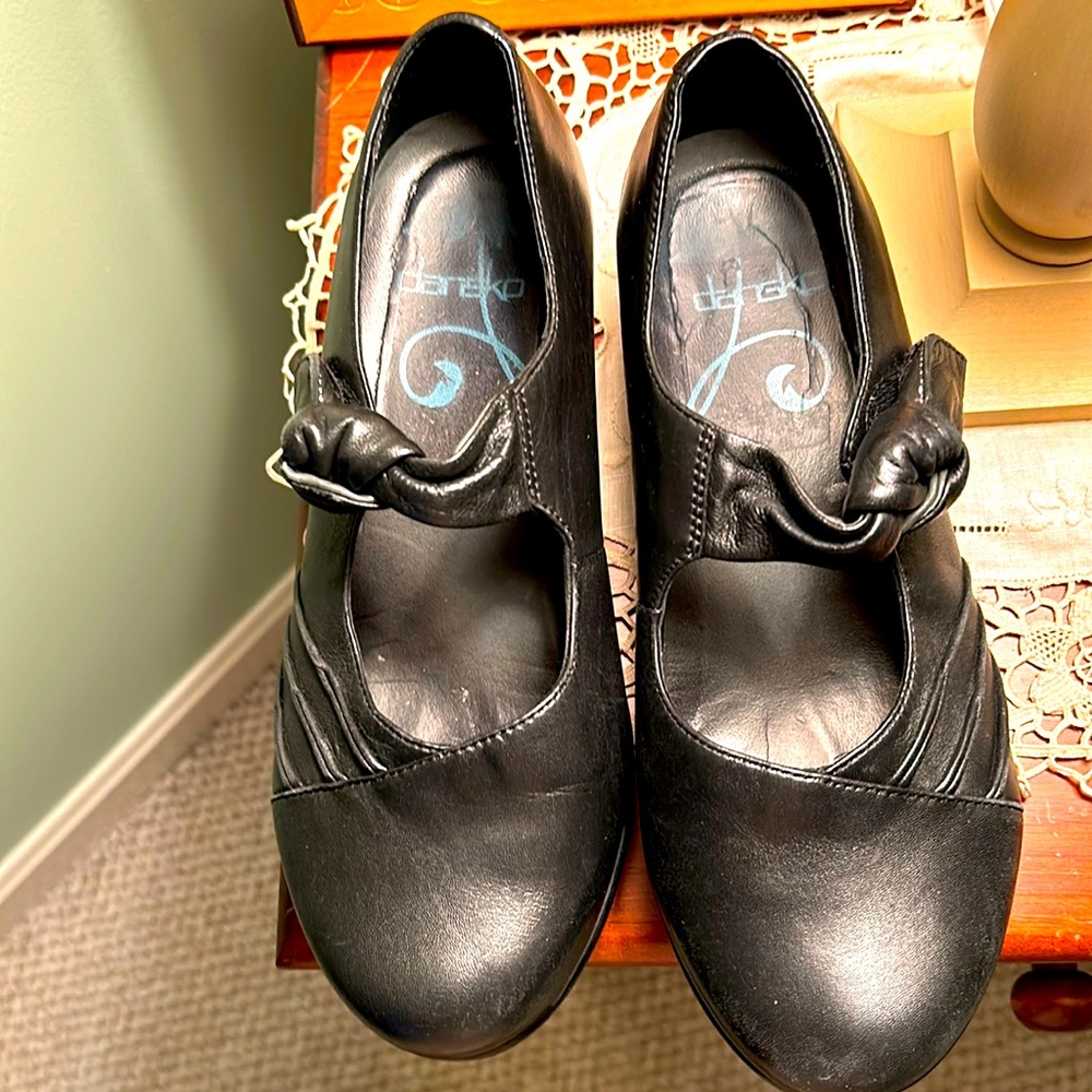 Dansko Black Mary Jane Shoes